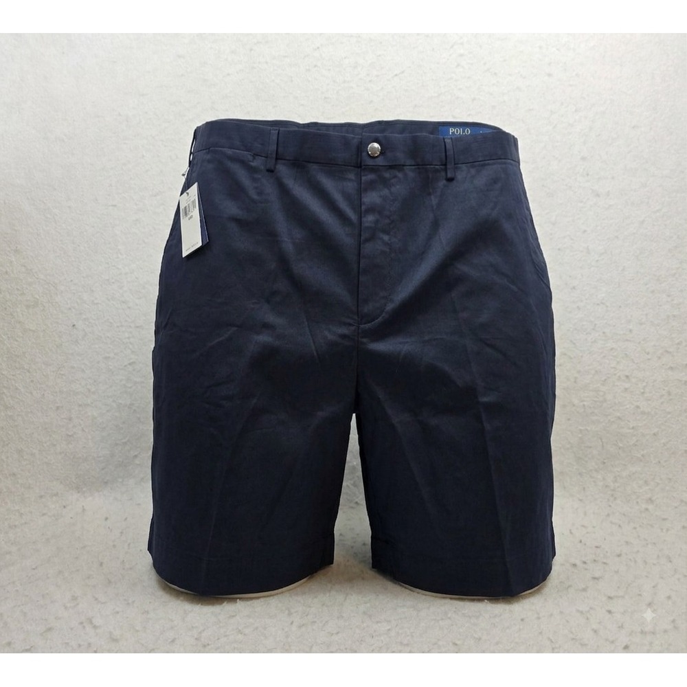 Polo Ralph Lauren 711978412002 Men's Performance Blue Chino Shorts. NWT Size 44B